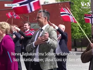 Norveç’te Bakanlardan Ulusal Gün İçin Özel Dans