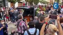 La aglomerada despedida a Julio Anguita en Córdoba