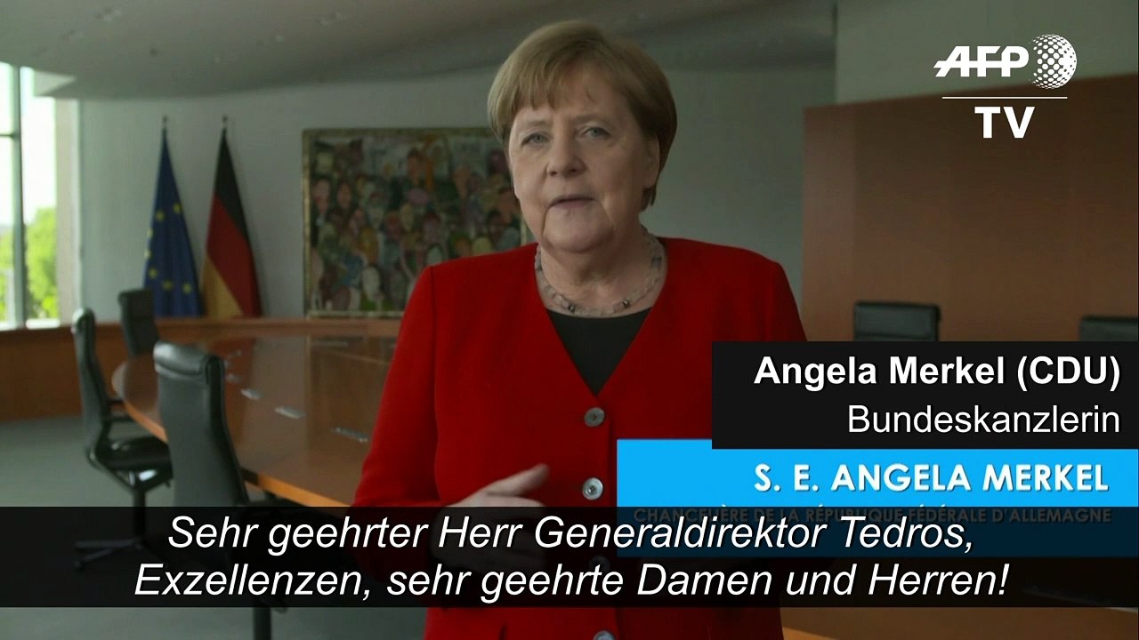 Merkel: "Kein Land kann die Krise allein lösen"