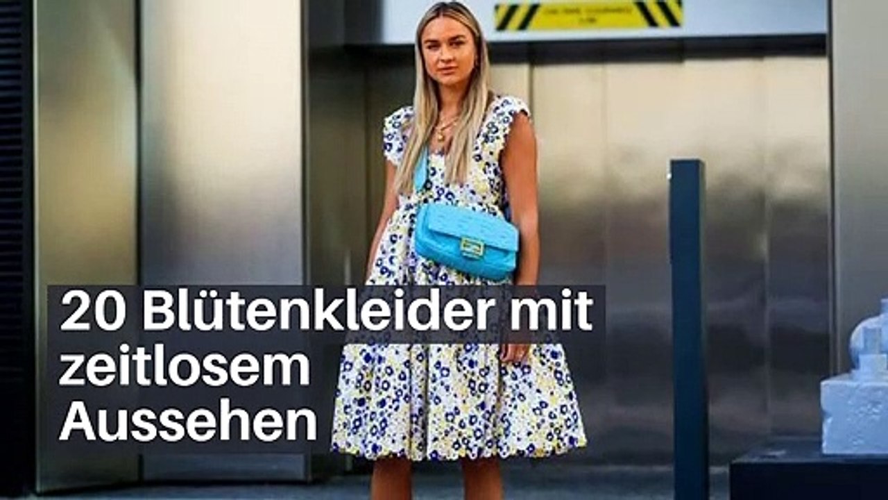 20 Blütenkleider mit zeitlosem Aussehen