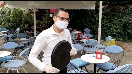 Download Video: Në Vlorë hapen baret dhe restorantet, por mungojnë klientët, në hyrje të afishuara masat anti COVID