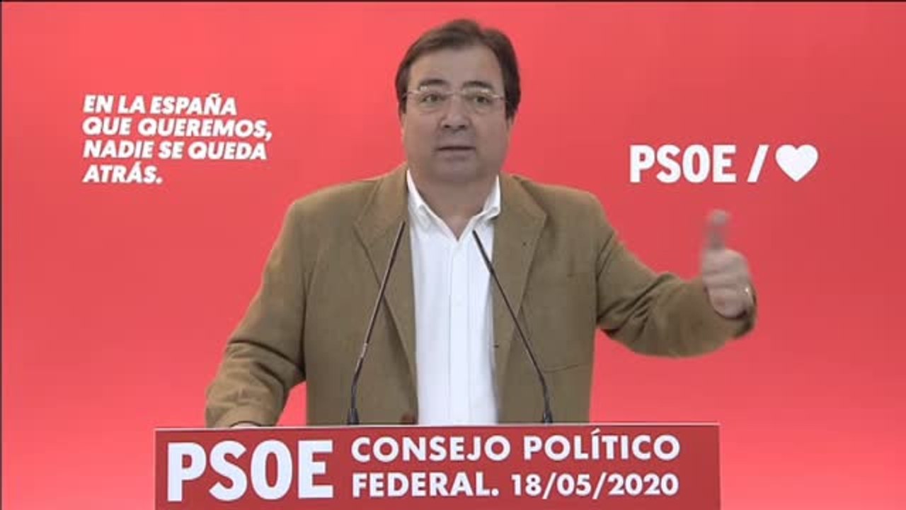 Fernández Vara: "Esto no va de ganadores y de perdedores y quien piense así está despistado"
