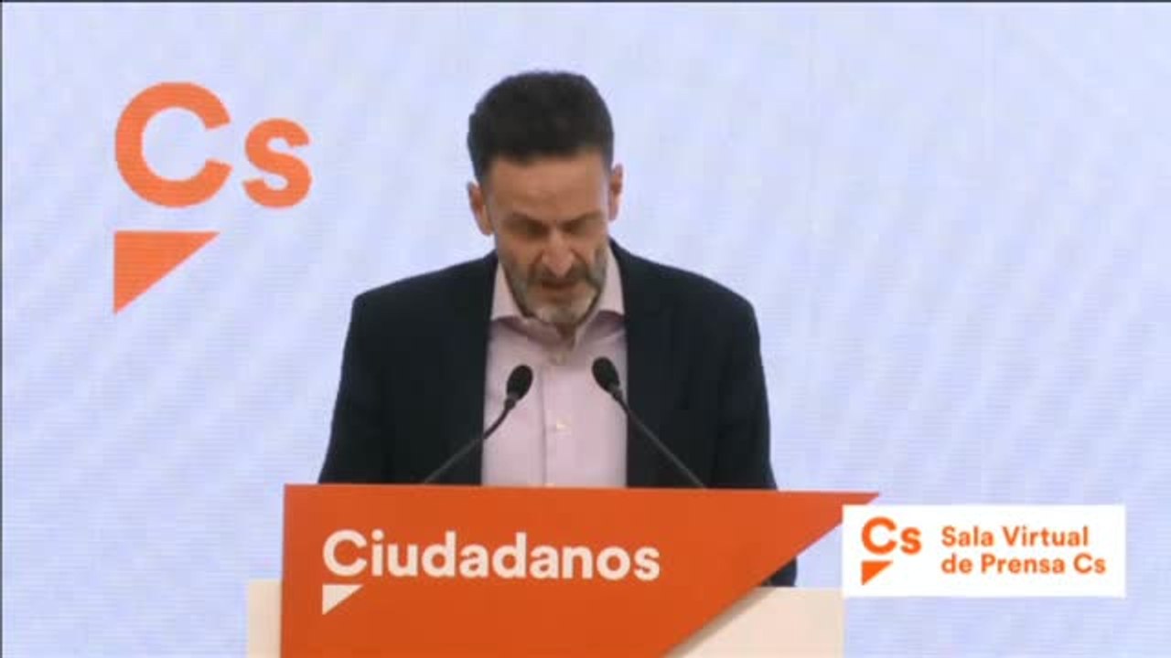 Ciudadanos supedita su apoyo a Sánchez a "una prórroga razonable con un plazo determinado y con responsabilidad"