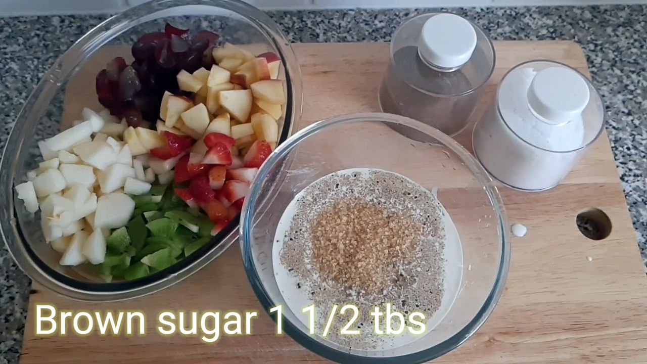 fruit chart recipe