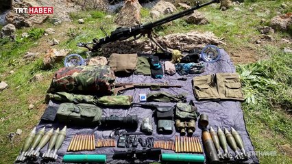 Van'da teröristlerin kullandıkları mühimmatlar imha edildi