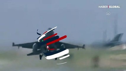 Irak'ın kuzeyindeki hava harekatında 3 terörist etkisiz hale getirildi