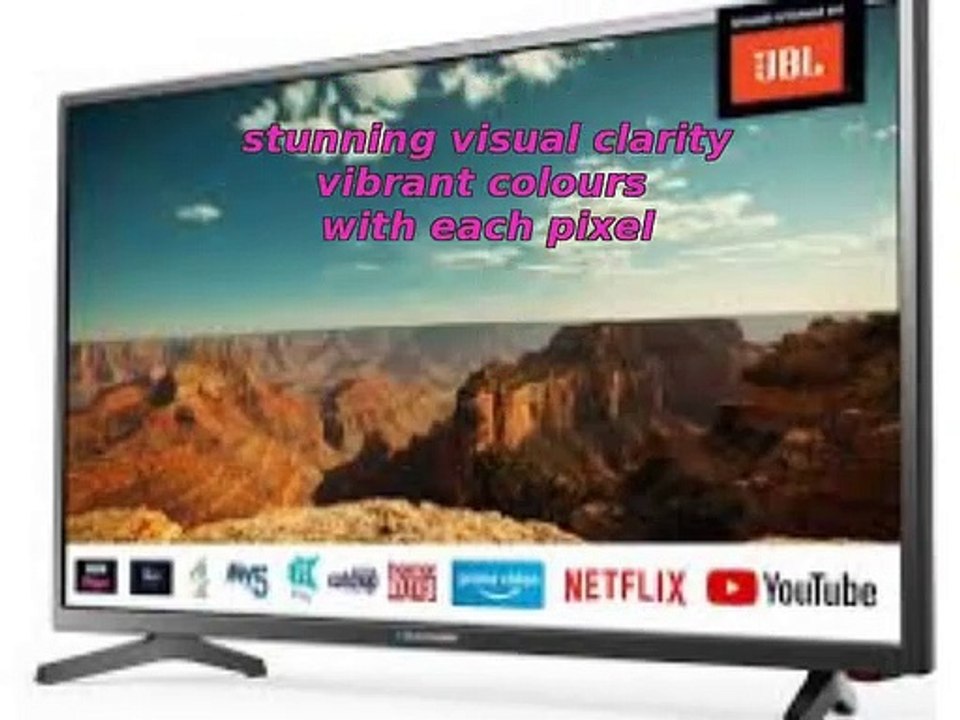 32" Inch HD Ready LED Smart TV with JBL Speakers and Freeview Play HD