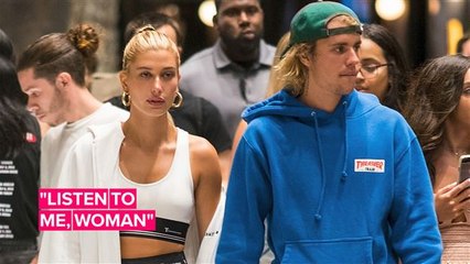 Justin Bieber reprimands Hailey in the most awkward Facebook Live
