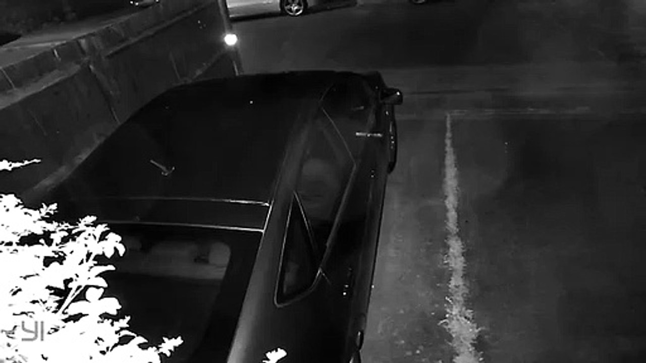 CCTV cameras record GHOST breaking into car on Milton Keynes estate