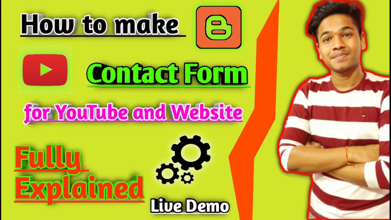 How to Create a Perfect Contact Form for Blogger & YouTube Both || Personal Form and make Trust ||