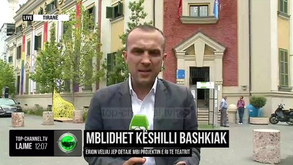 Mblidhet Këshilli Bashkiak/ Erion Veliaj  jep detaje mbi projektin e ri të Teatrit