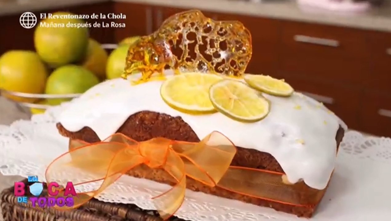 Prepara un delicioso y económico keke de naranja