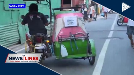 Скачать видео: Tricycles, pedicabs back in Pasay City roads