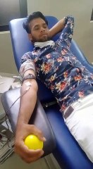 लॉक डाउन में रक्त की कमी होने पर मदद के लिए युवा आये आगे