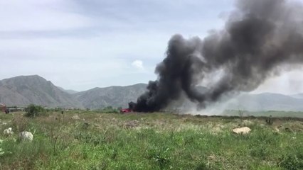 Ora News - Digjet stalla e bagëtive në Korçë