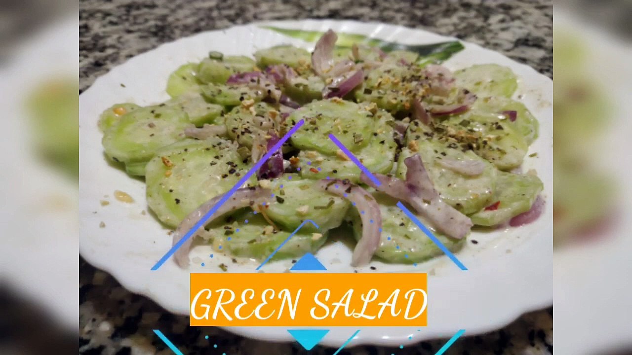 Green_salad recipe