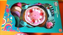 Toy cutting velcro cakes chocolate strawberry cream birthday cakes for babies toddlers preschoolers