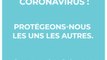 Coronavirus : protégeons-nous les uns les autres