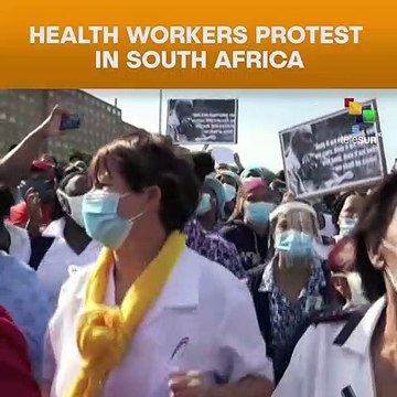 Health Workers Protest In South Africa