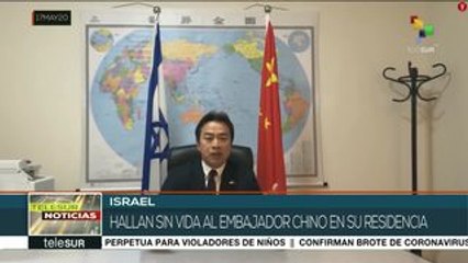 Es hallado sin vida el embajador de China en Israel