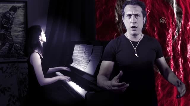 Kıraç ve genç piyanist Iraz Yıldız'dan 19 Mayıs Marşı