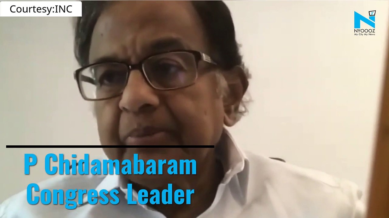 Centre’s economic package amounts to only Rs 1.86 crore, claims P Chidambaram