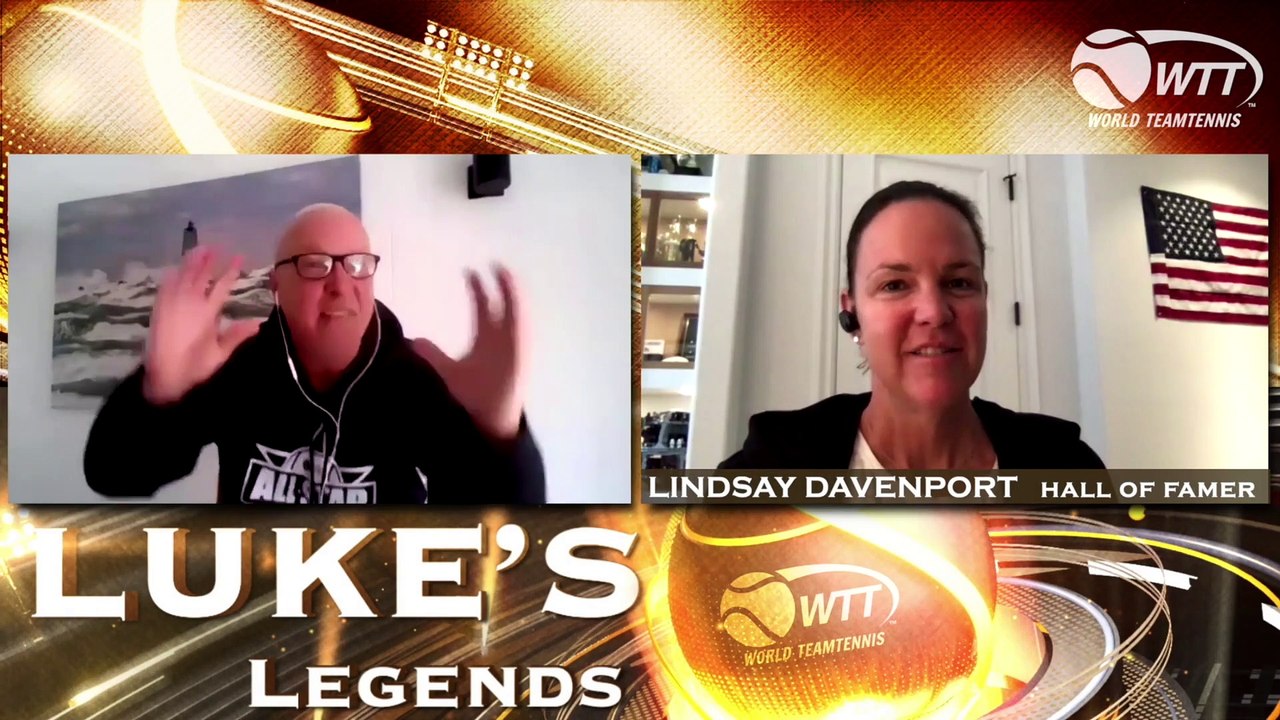 Luke's Legends with Lindsay Davenport