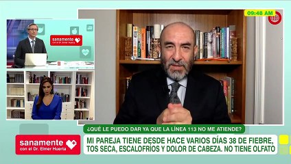#SanamenteConElDrHuerta - Mi pareja tiene hace varios días 38 de fiebre