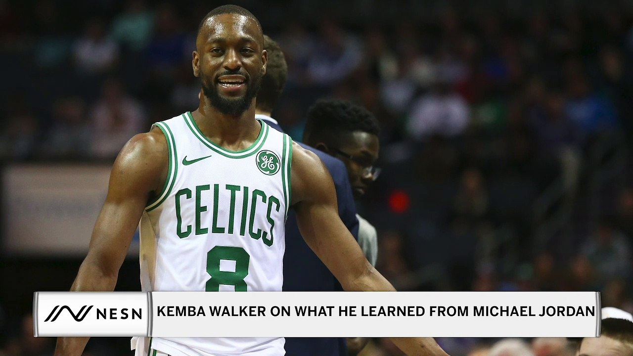 Kemba Walker Learned A Valuable Lesson From Michael Jordan Before Coming To Boston.