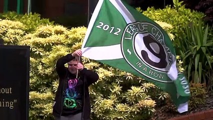 Celtic Fans attend Celtic Park (No Music)