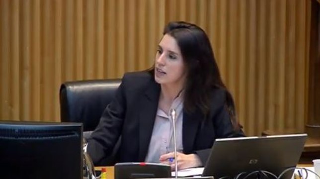 La contundente respuesta de Irene Montero a Vox en la Comisión de Igualdad