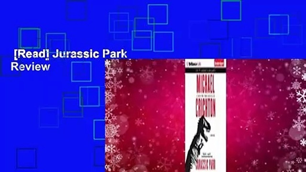 [Read] Jurassic Park  Review