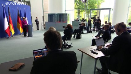 Francia y Alemania proponen un plan de recuperación de 500.000 millones de euros