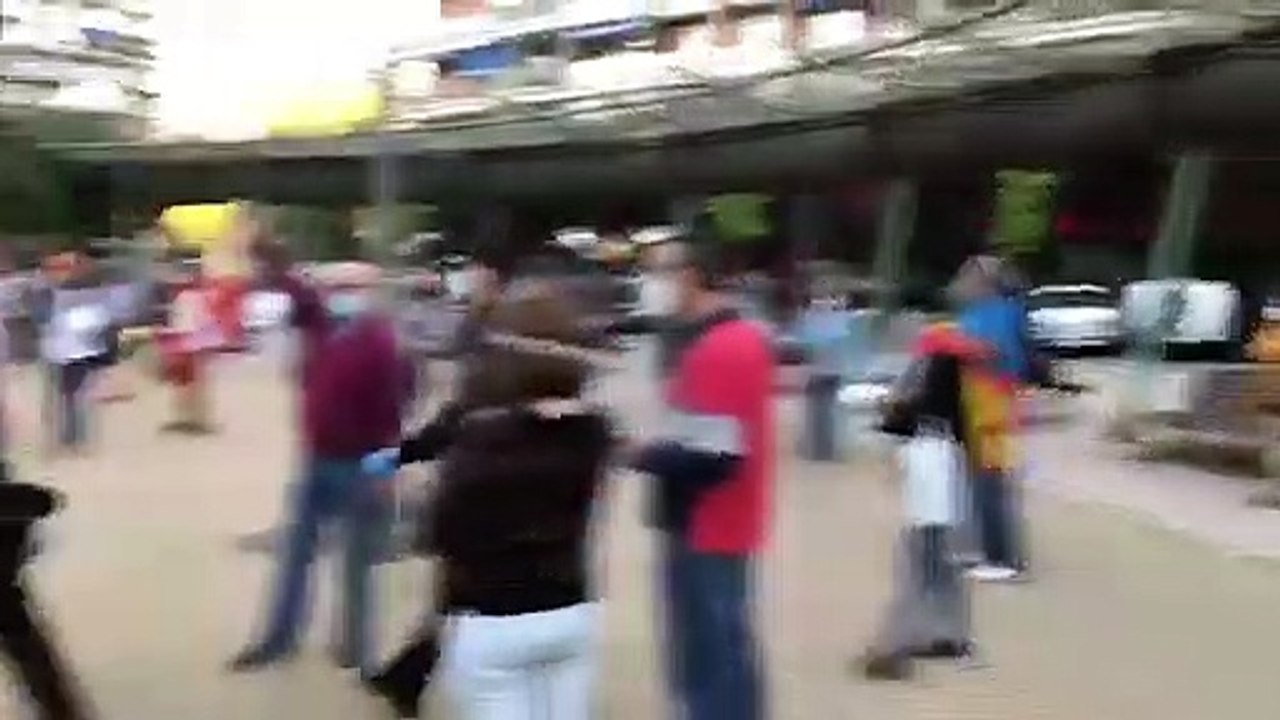 Cacerolada en Alcorcón