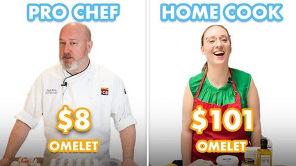 $101 vs $8 Omelet: Pro Chef & Home Cook Swap Ingredients