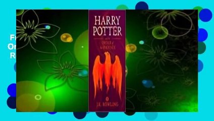 Full E-book  Harry Potter and the Order of the Phoenix (Harry Potter, #5)  Review