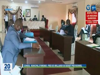 RTG / Conseil municipal d’Owendo - Un budget prévisionnel de près de 4 milliards
