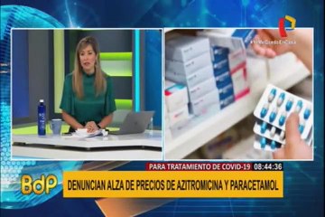 Denuncian alza de precios de medicamentos vinculados al COVID-19
