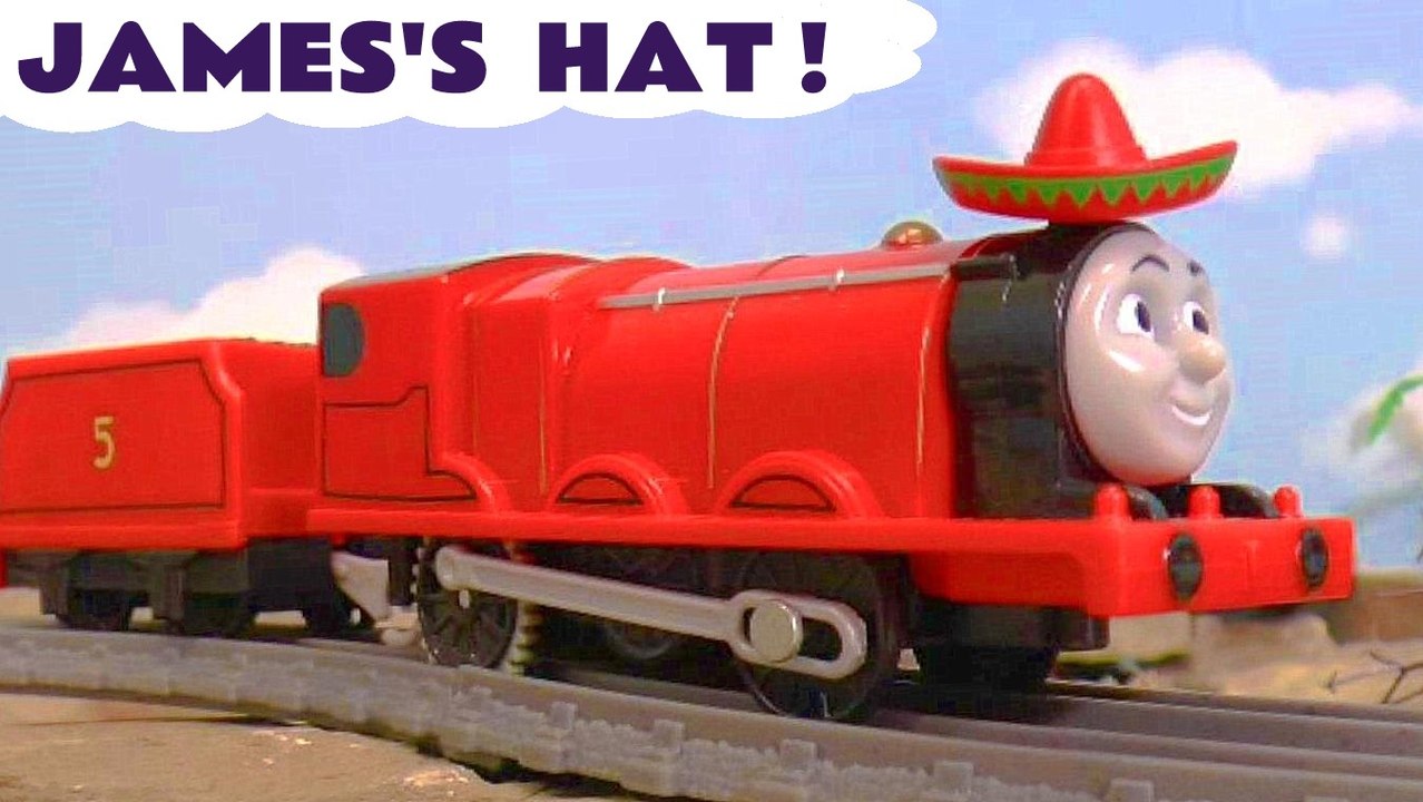 Thomas and Friends James Hat Accident with Funn...