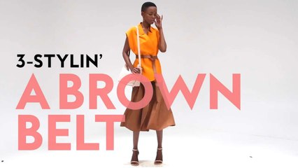 3-Stylin': Three Ways to Wear A Brown Belt