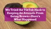 I Tried the TikTok Hack to Keeping An Avocado From Going Brown—Here's What Happened