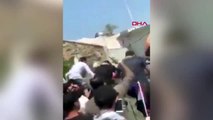 Irak'ta protestocular Suudi televizyon kanalını bastı