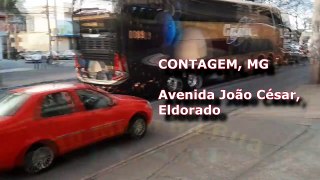 50 LINDOS ÔNIBUS DE TURISMO no Eldorado em Contagem - Mas era Protesto