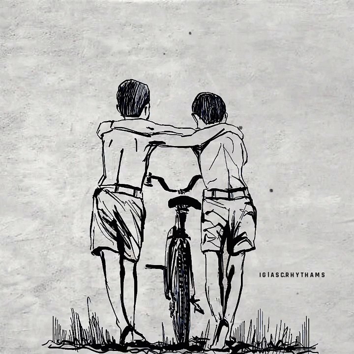 Animated friendship video