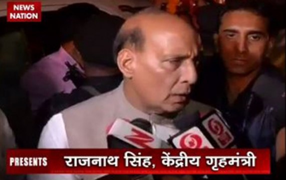 Rajnath Singh condemns naxal attack on CRPF in Sukma, Chhatisgarh