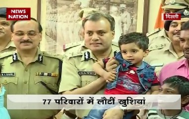 Missing child returns back home after one year with help of Delhi Police
