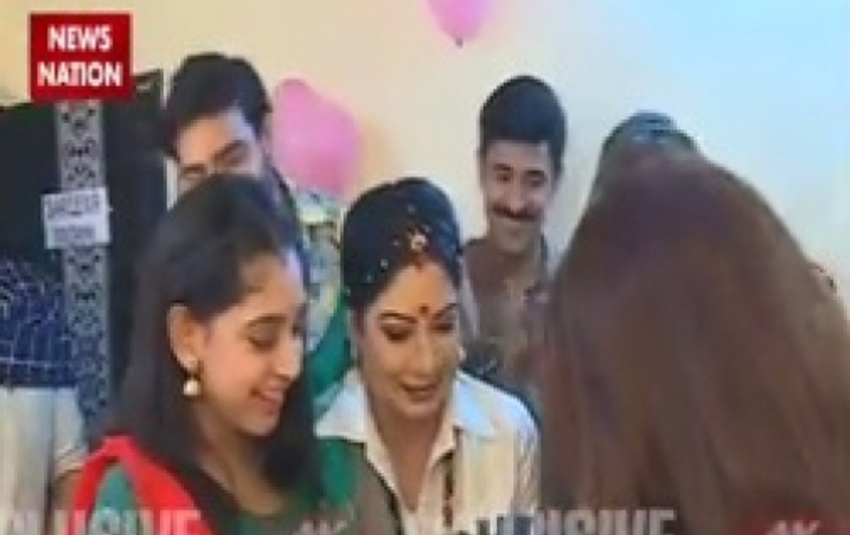 Kanika's birthday celebration exclusive on News Nation : Kanika's birthday celebration exc