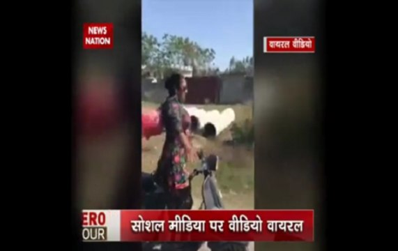 Viral Video: Video of a woman performing stunt on scooter goes viral