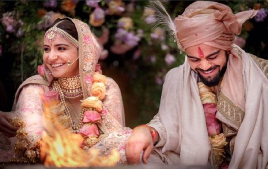 #Virushka Reception: Virat Kohli-Anushka Sharma look picture perfect together