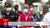 Edición Mediodía: Desinfectaron escuela de suboficiales de la PNP